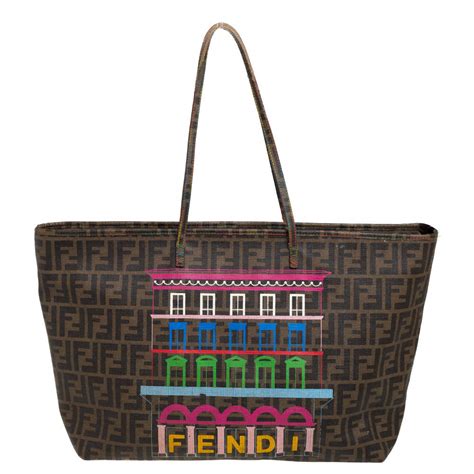 borsa fendi shopping roll bag|fendi totes for women.